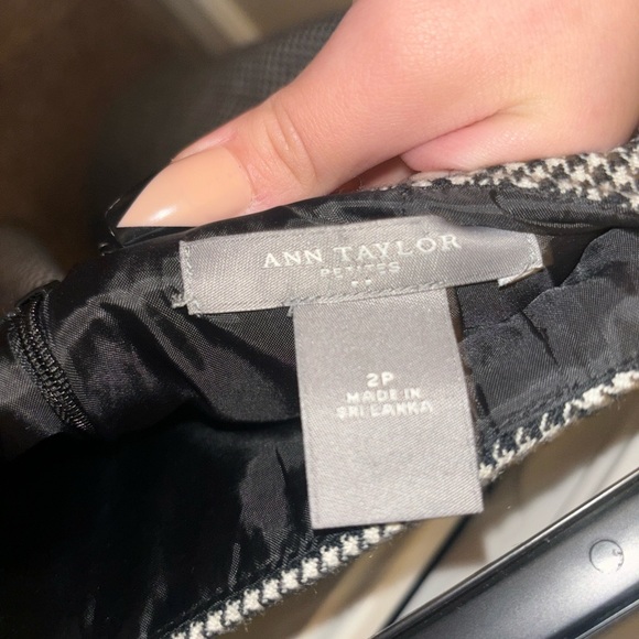 ann taylor houndstooth skirt - Picture 3 of 3